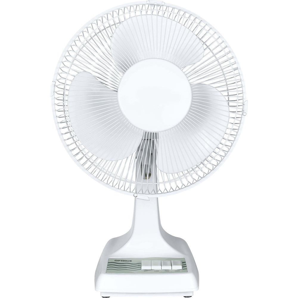 Optimus 12 in. Oscillating Table Fan
