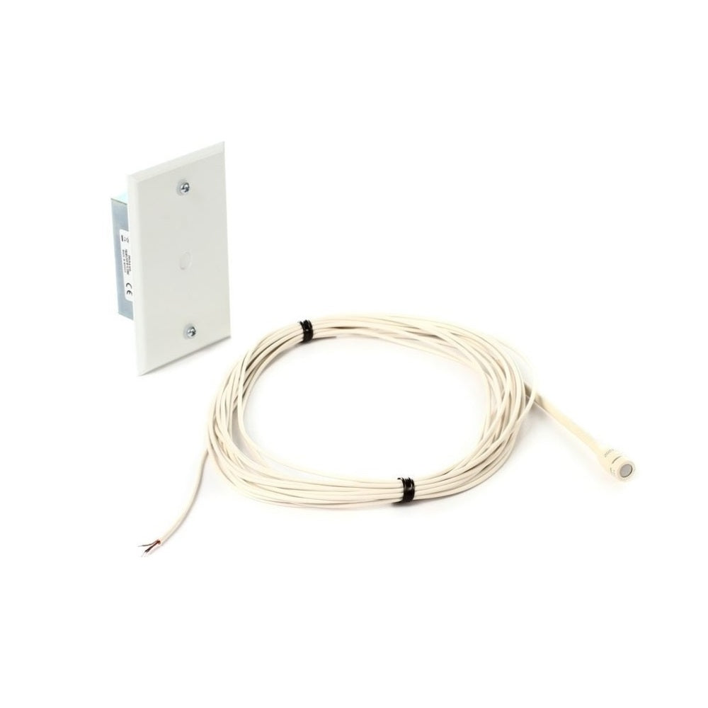Shure MX202WPC Cardioid Hanging Condenser Microphone With Plate Mount White MX202WP/C