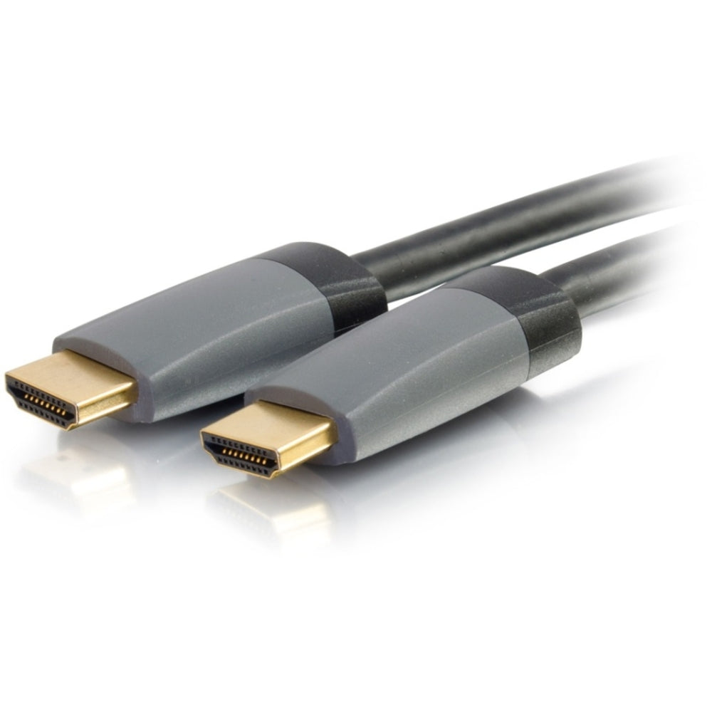 C2G 50627 6ft Select High Speed HDMI Cable with Ethernet M/M - In-Wall CL2-Rated - HDMI for Home Theater System, Audio/Video Device - 6 ft - 1 x HDMI Male Digital Audio/Video - 1 x HDMI Male Digital Audio/Video - Gold Plated - Shielding - Black