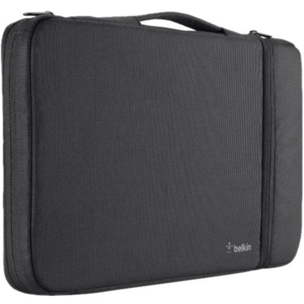 Belkin Air Protect Carrying Case (Sleeve) for 11 MacBook Air - Black - Impact Resistant, Drop Resistant, Shock Absorbing, Tear Resistant, Damage Resistant - Ballistic Nylon - Handle, Hand Strap - 16.9 Height