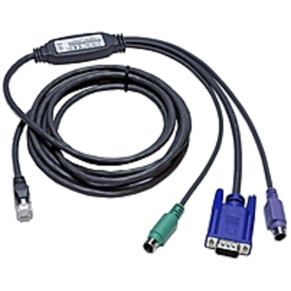 Dell DPS2IAC-10 10 Feet Integrated Access Cable - Cat5 - VGA, PS/2 Connector