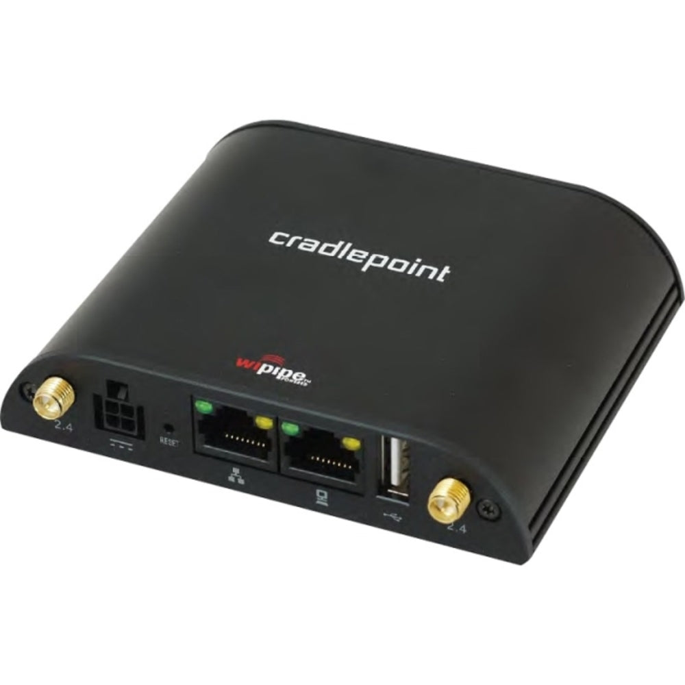 CradlePoint IBR600LPE IEEE 802.11n Cellular, Ethernet Modem/Wireless Router - 4G - CDMA 800, CDMA 1900, WCDMA 850, WCDMA 900, WCDMA 1900, WCDMA 2100, LTE 700, LTE 850, LTE 1700, LTE 1900, LTE 2100 - HSPA+, LTE, EVDO - 2.40 GHz ISM Band - 2 x Antenna(2 x E