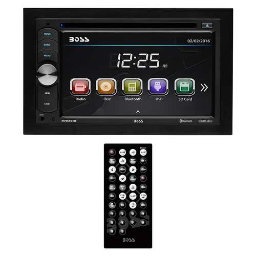 Boss Double Din 6.2" Touchscreen with BT/Remote 320 Watts
