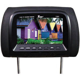 Tview 7" TFT/LCD Car Headrest and MonitorPair Black