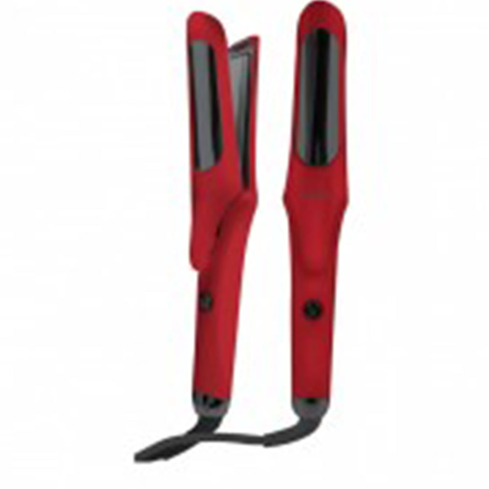 Vivitar Hair Curling and amp; Straightening Iron in Red