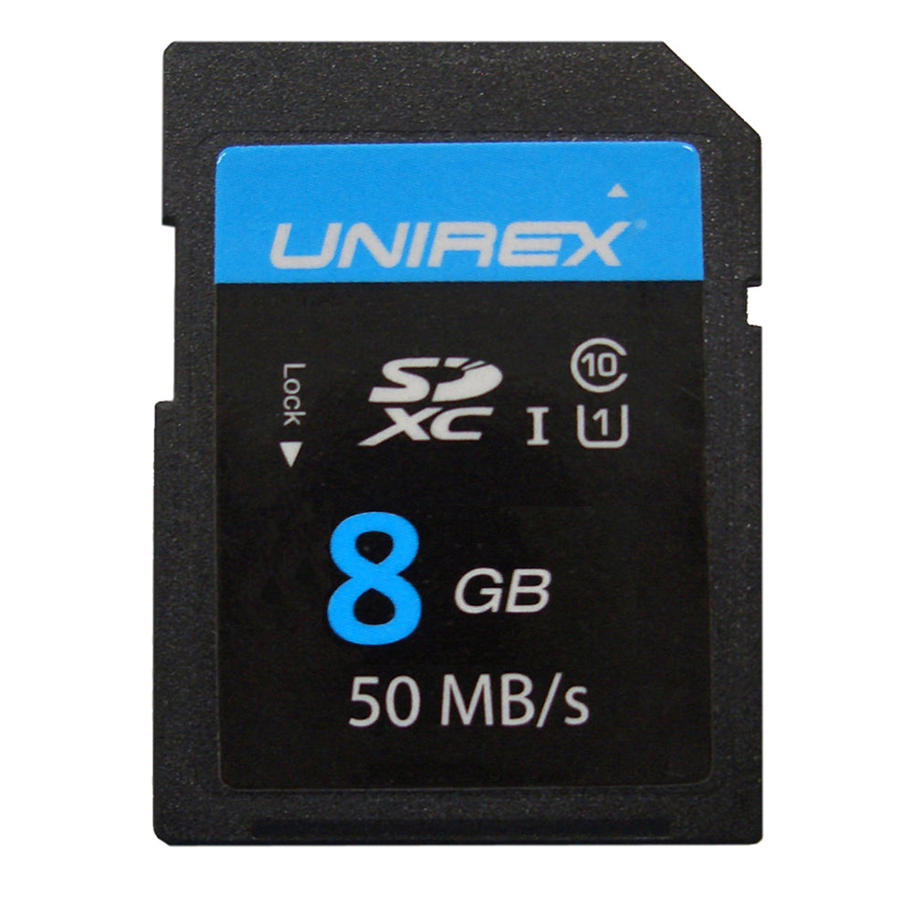 Unirex SDHC Card 8GB Class 10 (UHS-1) Memory Card