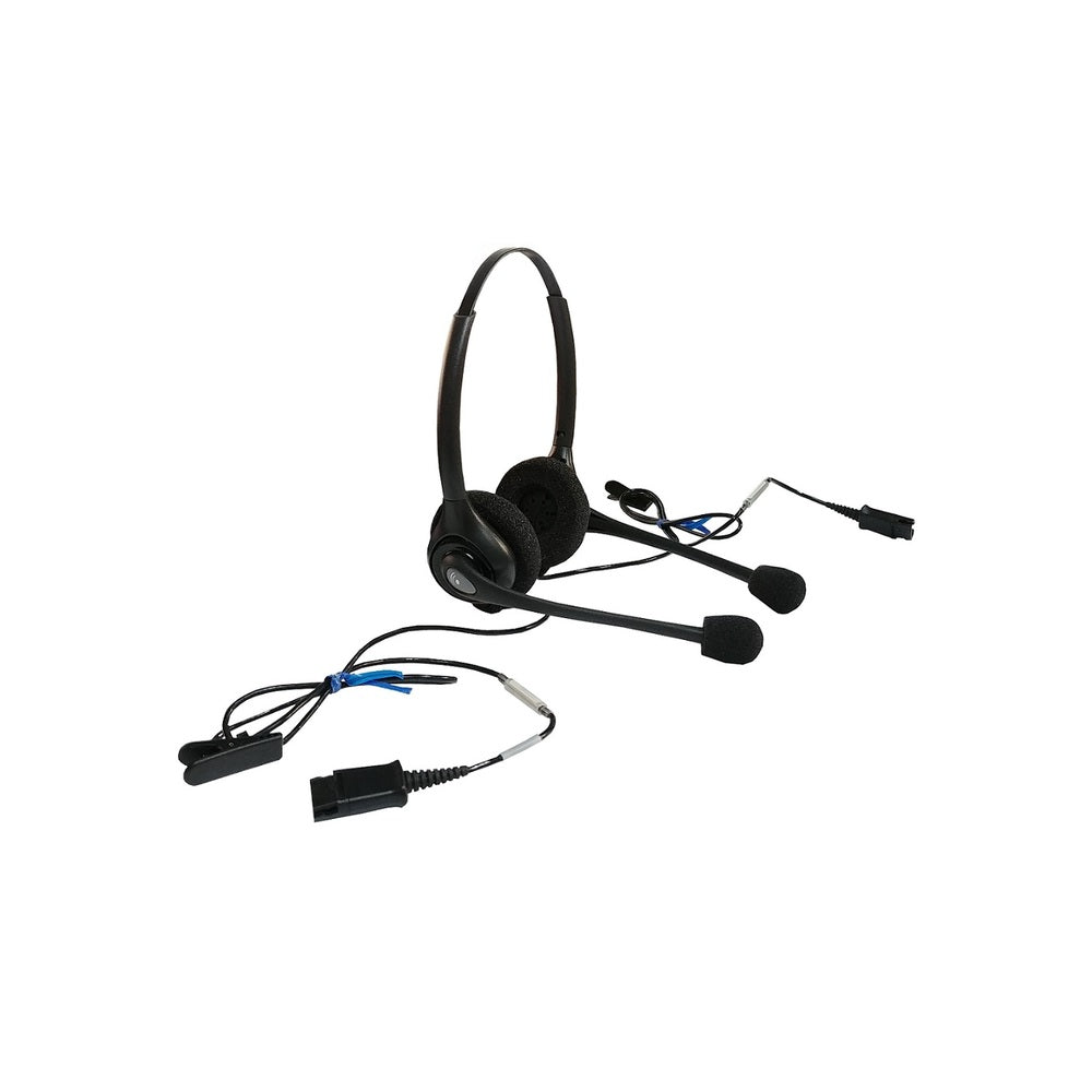 Plantronics Dual HW251NC Supraplus Wideband Headset Black 92715-01