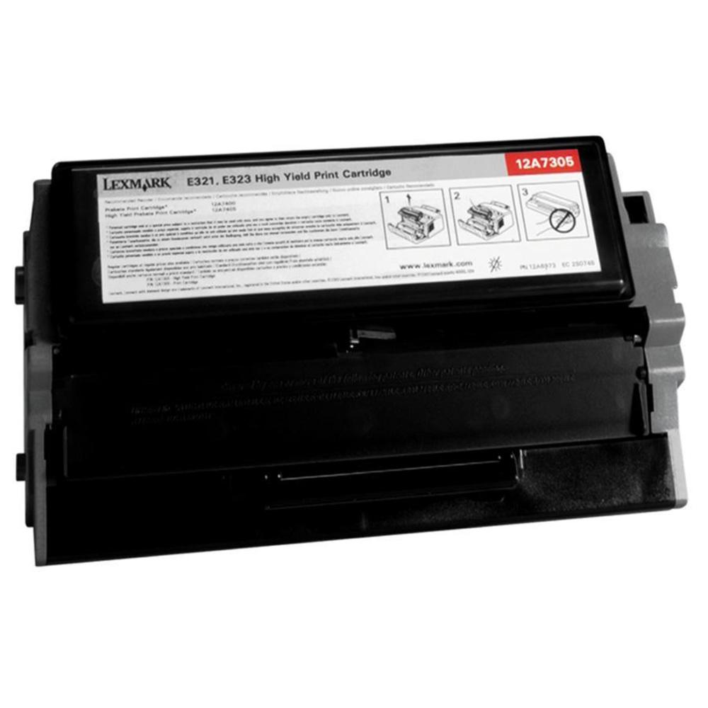 Lexmark Toner Cartridge - Laser - Standard Yield - 3000 Pages - Black - 1 Each