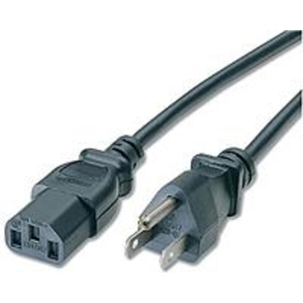 Cables To Go 14719 25 Feet Universal Power Cord - Black
