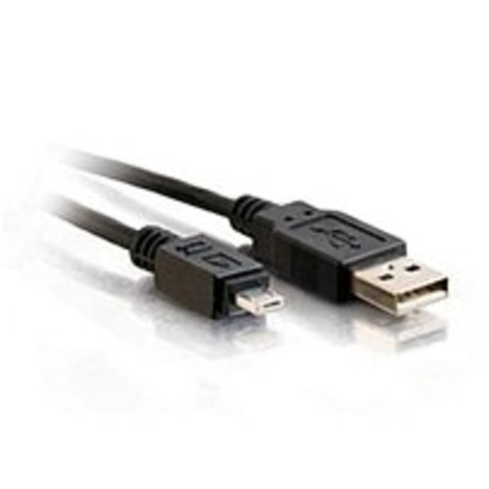 Cables to Go 27363 118-inch USB 2.0 A Male to Micro-USB A Male Data Transfer Cable - Black