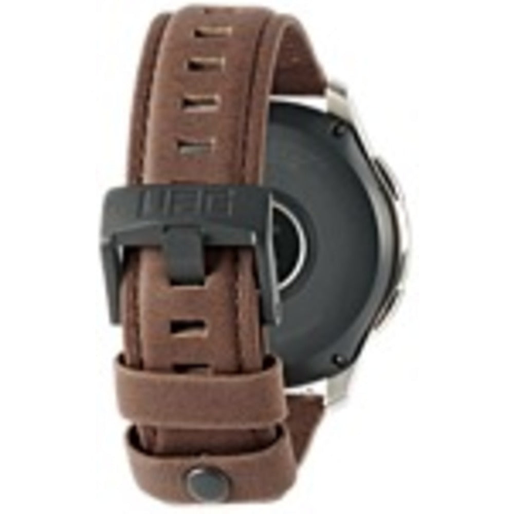 Urban 29180B114080 Armor Gear Leather Watch Strap for Samsung Galaxy Watch - Brown - Leather, Stainless Steel