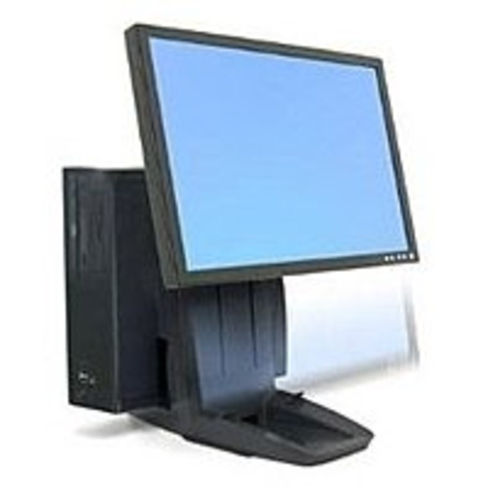 Ergotron 33-326-085 Neo-Flex All-In-One Lift Stand for Up to 24-inch LCD Screens - Black