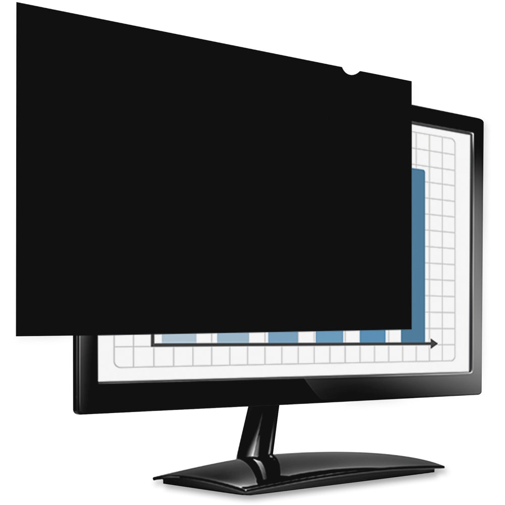Fellowes 4815201 PrivaScreen Blackout Privacy Filter - 18.5 Wide Black - 18.5Monitor
