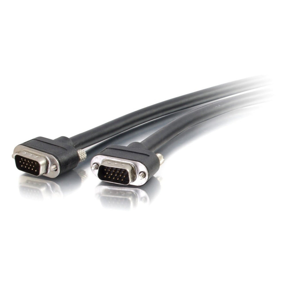 C2G 10ft VGA Cable - Select - In Wall Rated - M/M - VGA for Video Device - 10 ft - 1 x HD-15 Male VGA - 1 x HD-15 Male VGA - Black