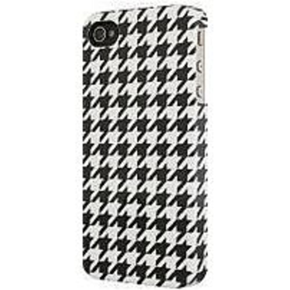 Venom Communication 5031300075554 Smartphone Case for iPhone 4 - Houndstooth - Black, White