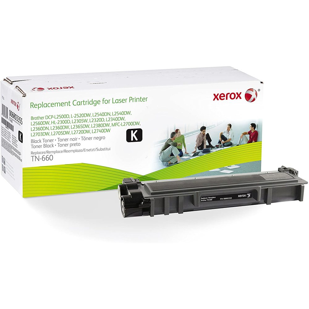 Xerox 6R3355 Hi-Capacity Toner Cartridge for Laser Printer - 2600 Pages - Black