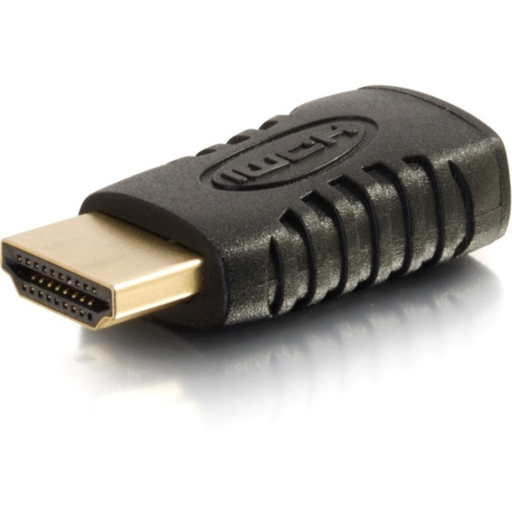 C2G HDMI Mini Female to HDMI Male Adapter - 1 x HDMI Male Digital Audio/Video - 1 x HDMI (Mini Type C) Female Digital Audio/Video - Black