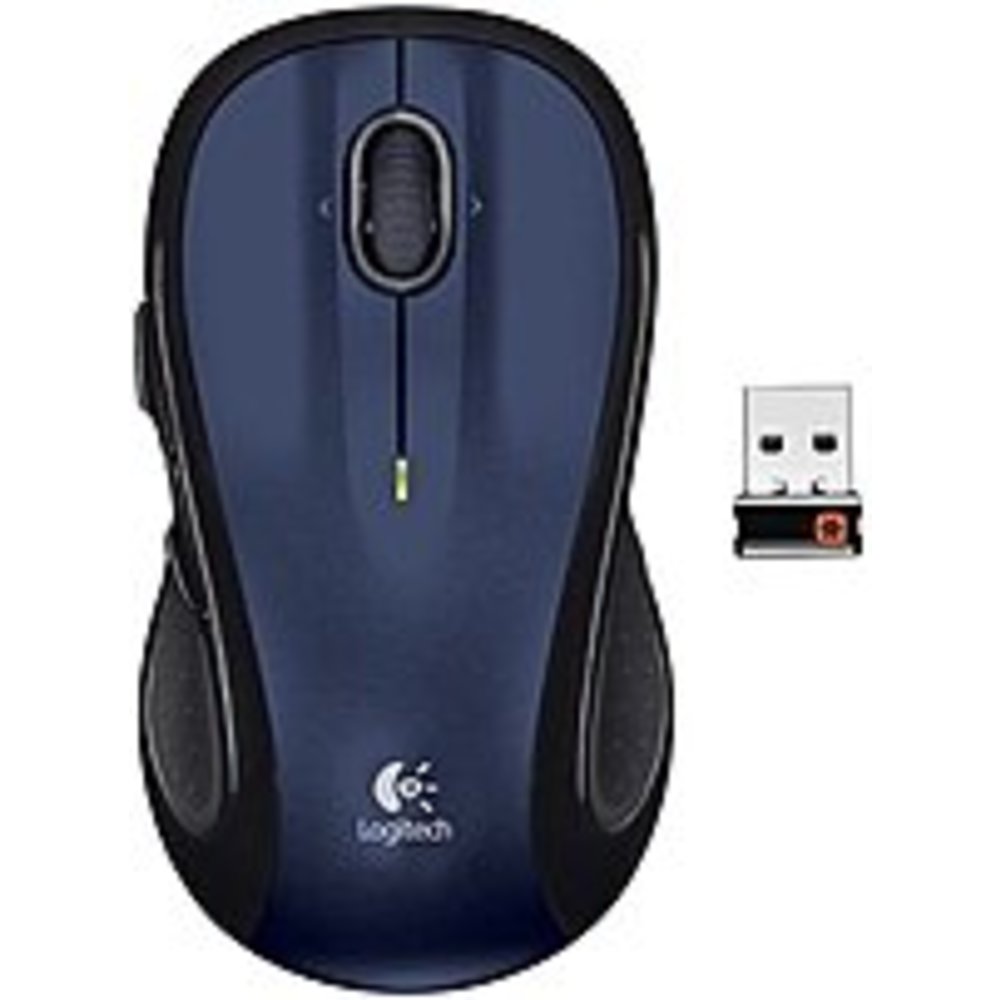 Logitech M510 910-002533 5-Button Wireless Mouse - Blue