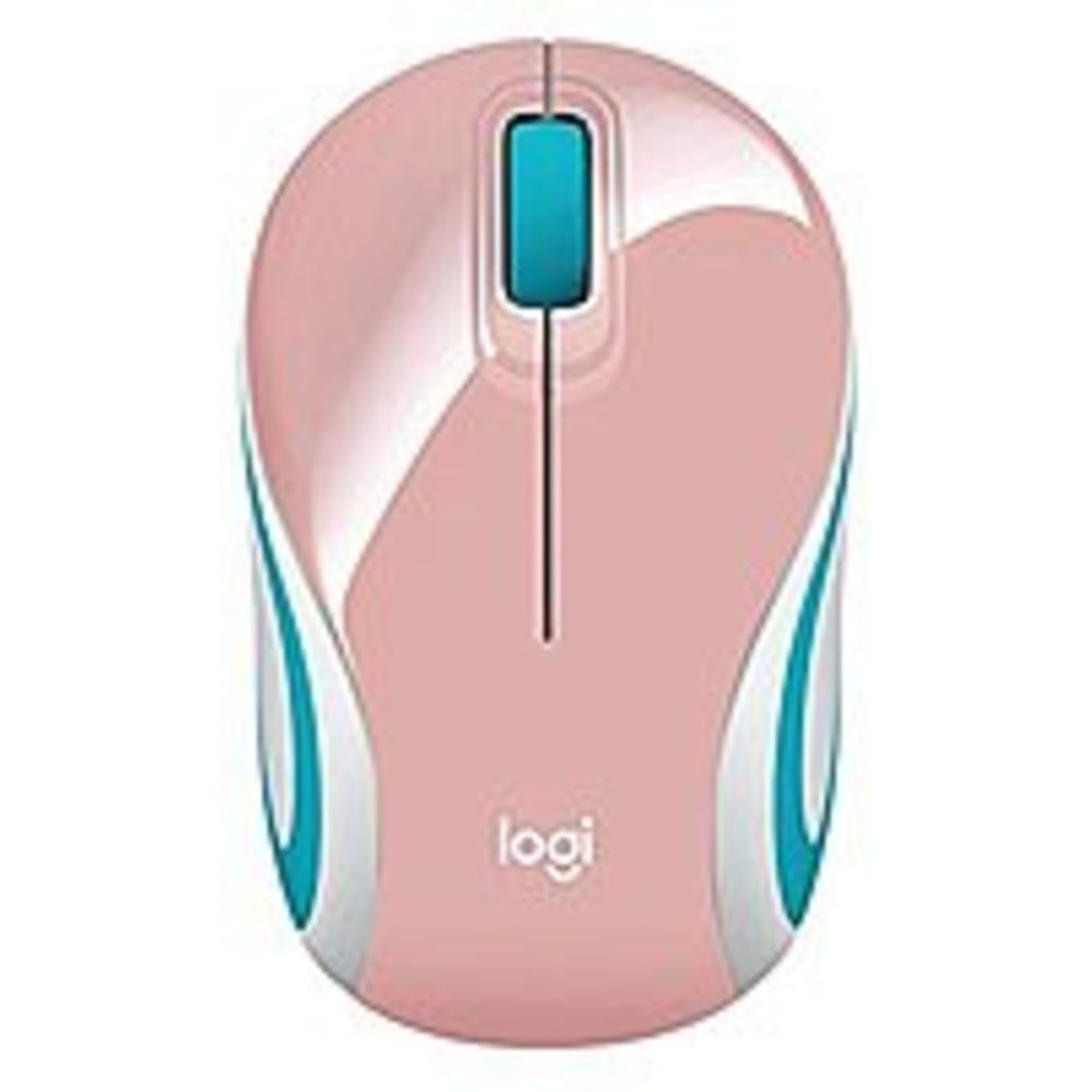 Logitech 910-005364 3-Button M187 Wireless Optical Mouse - Blossom