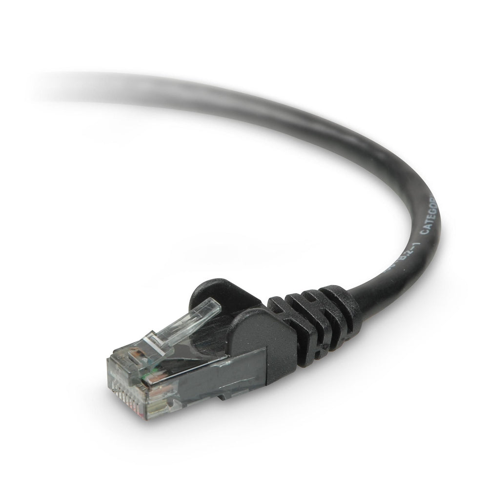 Belkin High Performance Cat. 6 Patch Cable - RJ-45 Male - Male - 6ft - Black