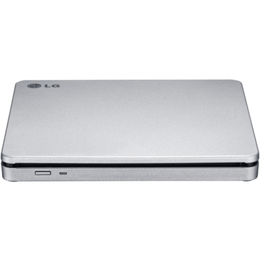 LG AP70NS50 DVD-Writer - Silver - DVD-RAM/ and #177;R/ and #177;RW Support - 24x CD Read/24x CD Write/24x CD Rewrite - 8x DVD Read/8x DVD Write/8x DVD Rewrite - Double-layer Media Supported - USB 2.0 - Slimline