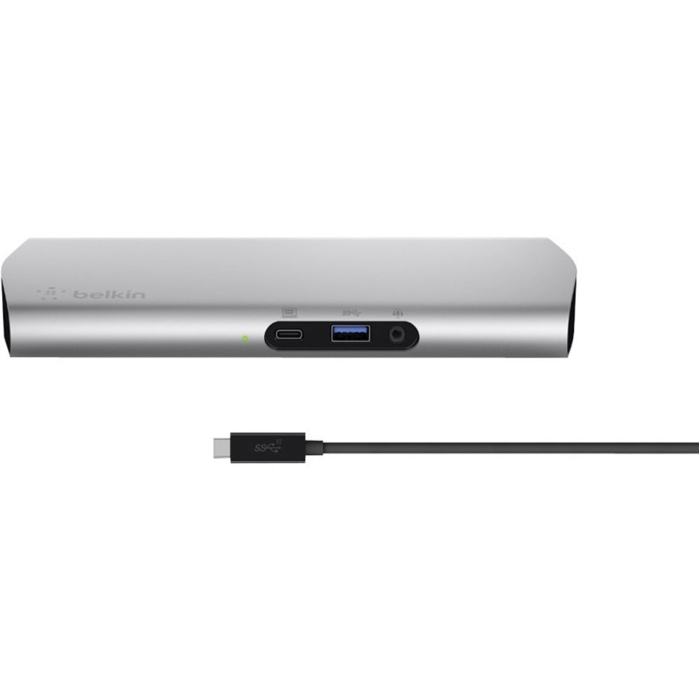 Belkin USB-C Express Dock 3.1 HD (For Business / Brown Box) - for Notebook - 60 W - USB Type C - 5 x USB Ports - Network (RJ-45) - HDMI - Audio Line In - Audio Line Out - Microphone - Docking