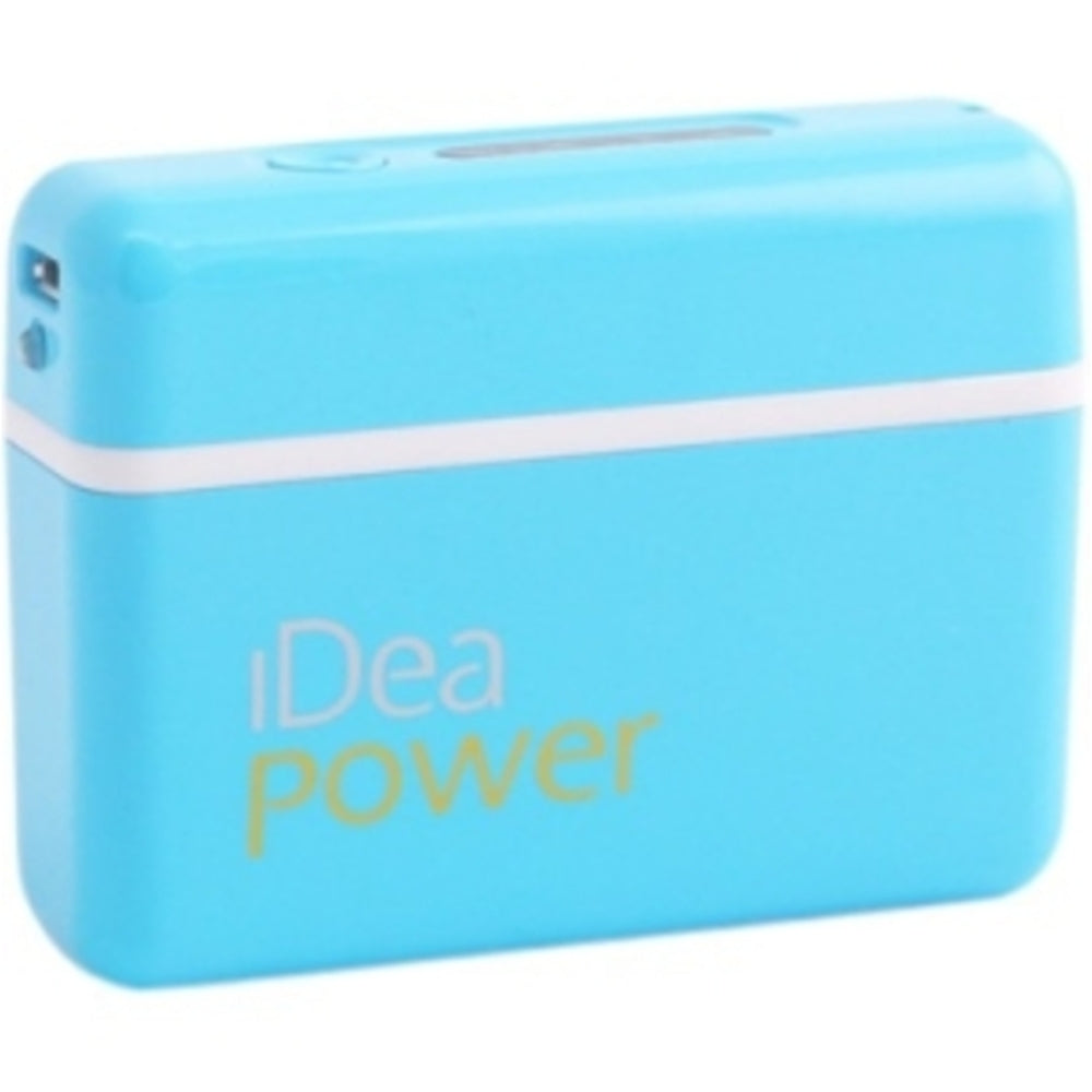 iDeaUSA BP-33B Portable Power Bank - 5200 mAh - Blue