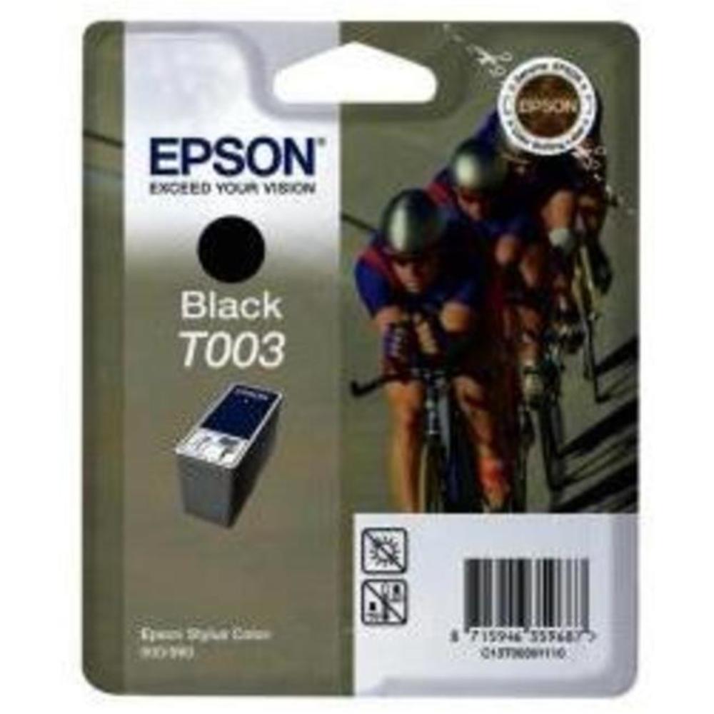 Epson T003 C13T00301110 Ink Cartridge for Stylus 900 Printer - 1200 Pages - Black