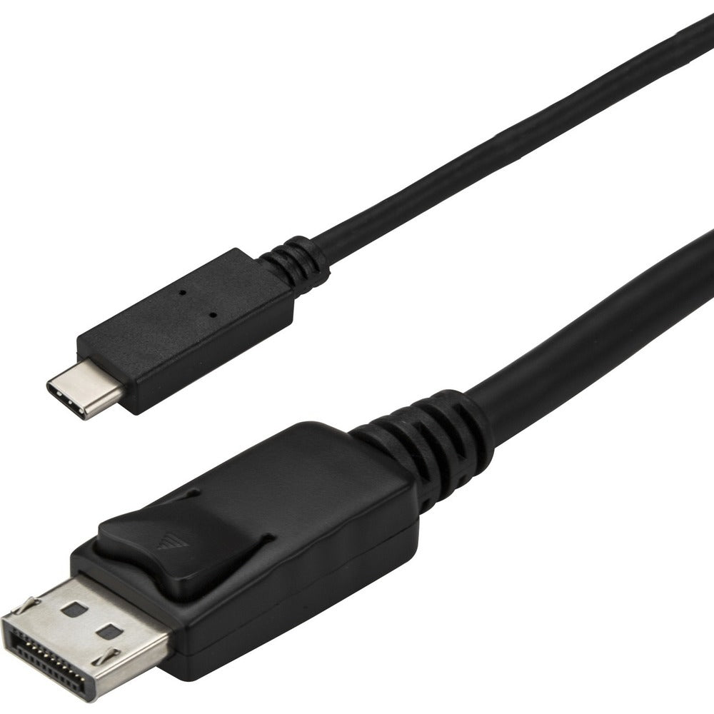 StarTech.com USB-C to DisplayPort Adapter Cable - USB Type-C to DisplayPort Converter for Computers with USB C - 1m - USB Type C - 4K 60Hz - DisplayPort/USB for Audio/Video Device, Monitor, Projector, MacBook, Chromebook, HDTV - 3.28 ft - 1 Pack - 1 x Typ