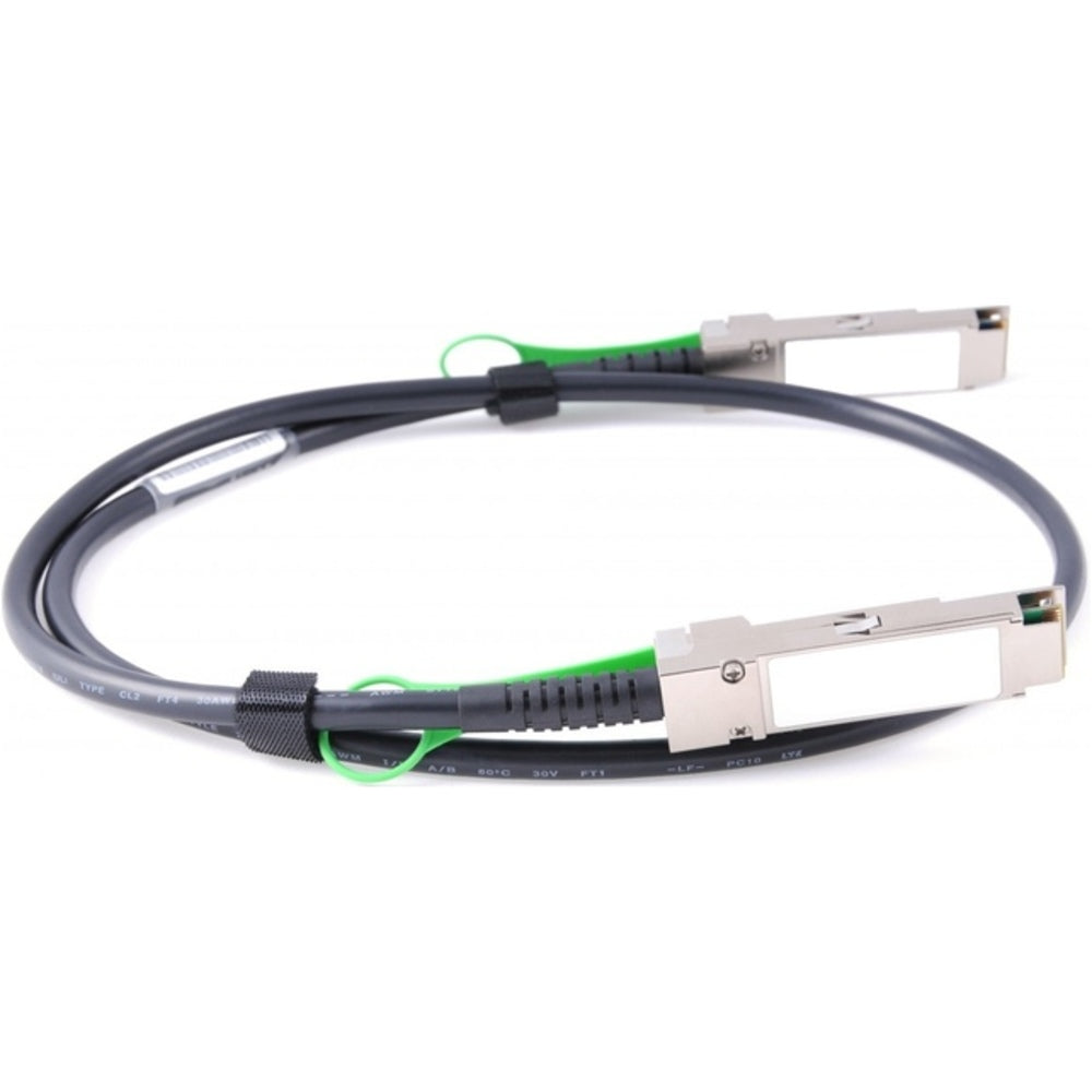 Dell DAC-QSFP-100G-3M Passive Direct Attach Cable - 100 GbE - QSFP28 - 26 AWG