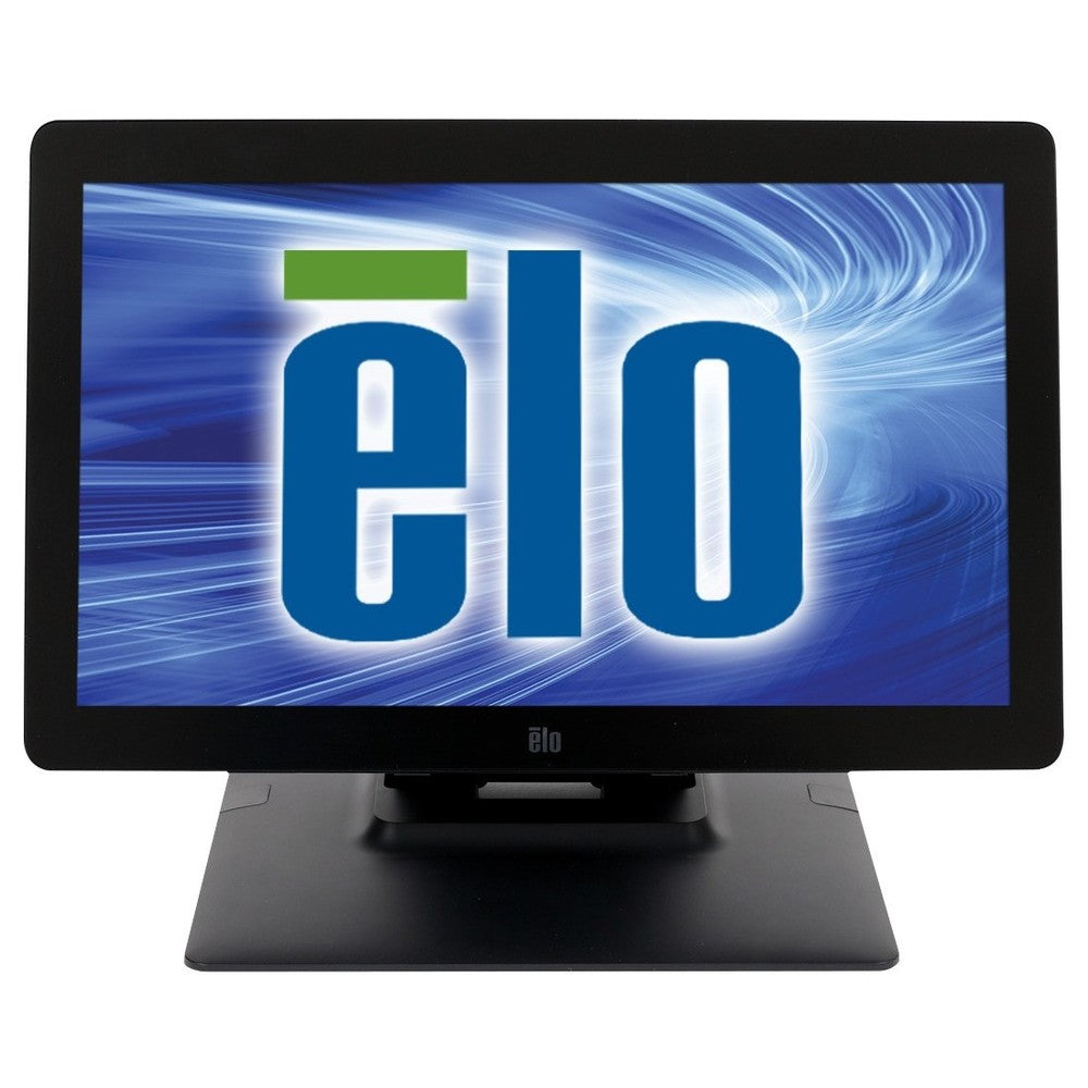 Elo 1502L 15.6 LCD Touchscreen Monitor - 16:9 - 10 ms - Projected Capacitive - Multi-touch Screen - 1366 x 768 - HD - 262,000 Colors - 600:1 - 220 Nit - LED Backlight - Speakers - HDMI - USB - VGA - Black