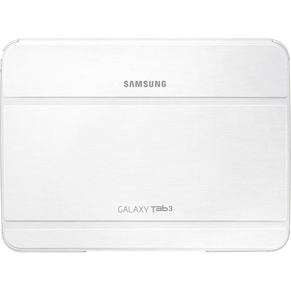 Samsung Carrying Case (Book Fold) for 10.1 Samsung Tablet - White - Synthetic Leather - 7 Height x 9.7 Width x 0.5 Depth