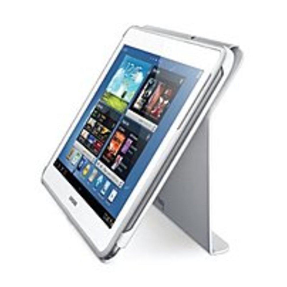 Samsung EFC-1G2NWECXAR Book Cover for Galaxy Note 10.1 inches - 2012 Models Only - White