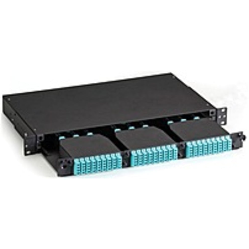 Black Box FOEN50HD-3H-1U High-Density Fiber Optic Enclosure - 3 x HD Slots in 1U