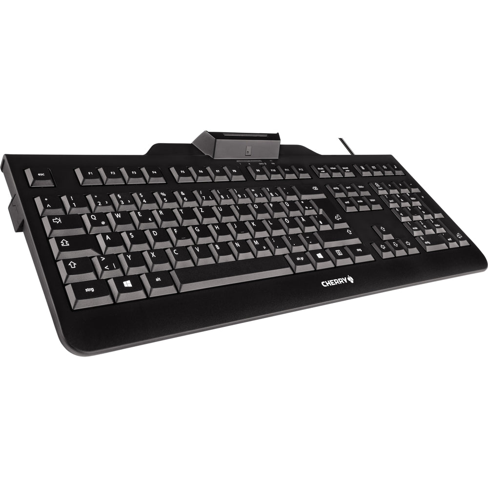 Cherry JK-A0104EU-2 KC 1000 SC Keyboard - Cable Connectivity - USB Interface - 104 Key - English (US) - Black