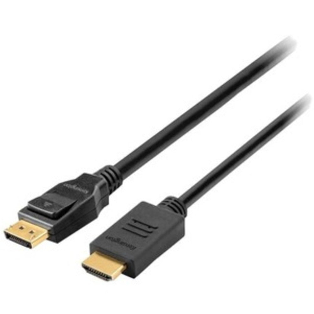 Kensington DisplayPort/HDMI Audio/Video Cable - 6 ft DisplayPort/HDMI A/V Cable for Audio/Video Device, Docking Station, Projector, Monitor, Notebook, Desktop Computer - First End: 1 x HDMI Male Digital Audio/Video - Second End: 1 x DisplayPort Male Digit