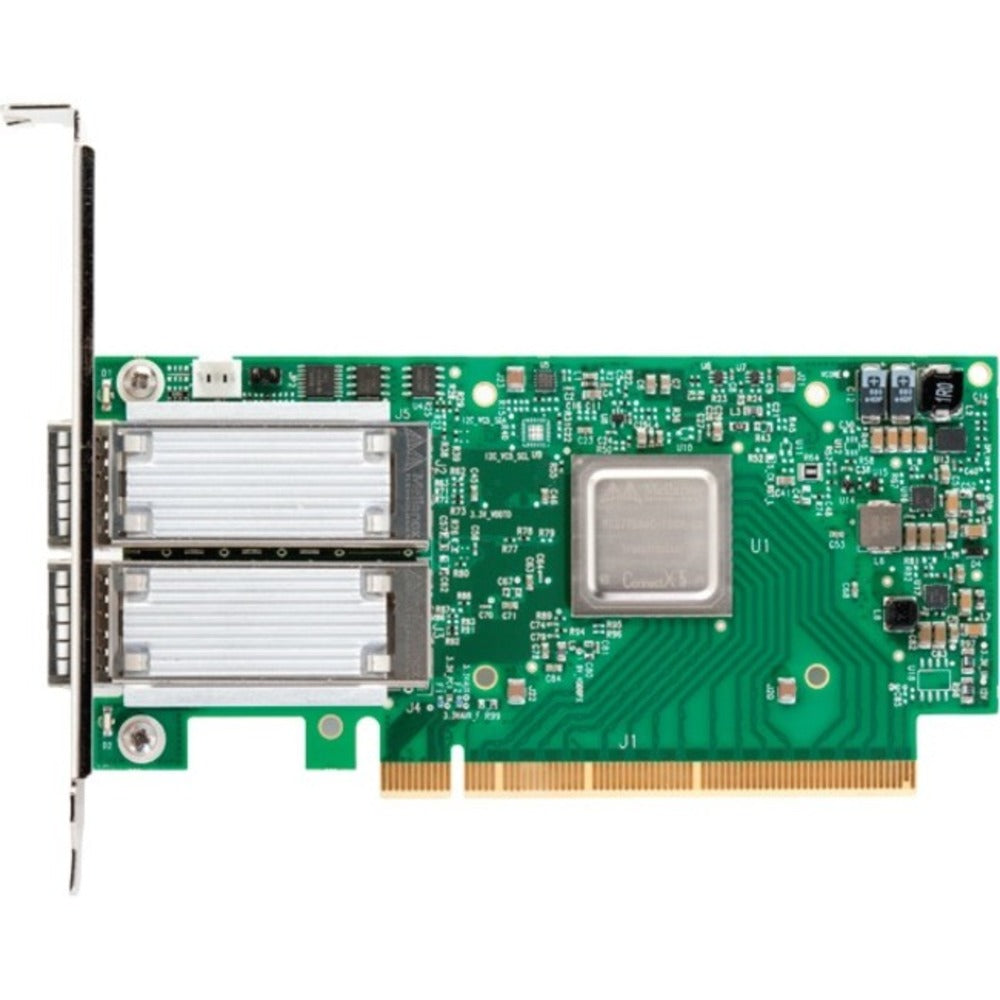 Mellanox ConnectX-6 VPI 100Gb/s InfiniBand and Ethernet Adapter Card - PCI Express 4.0 x16 - 1 x Total Infiniband Port(s) - QSFP - Plug-in Card