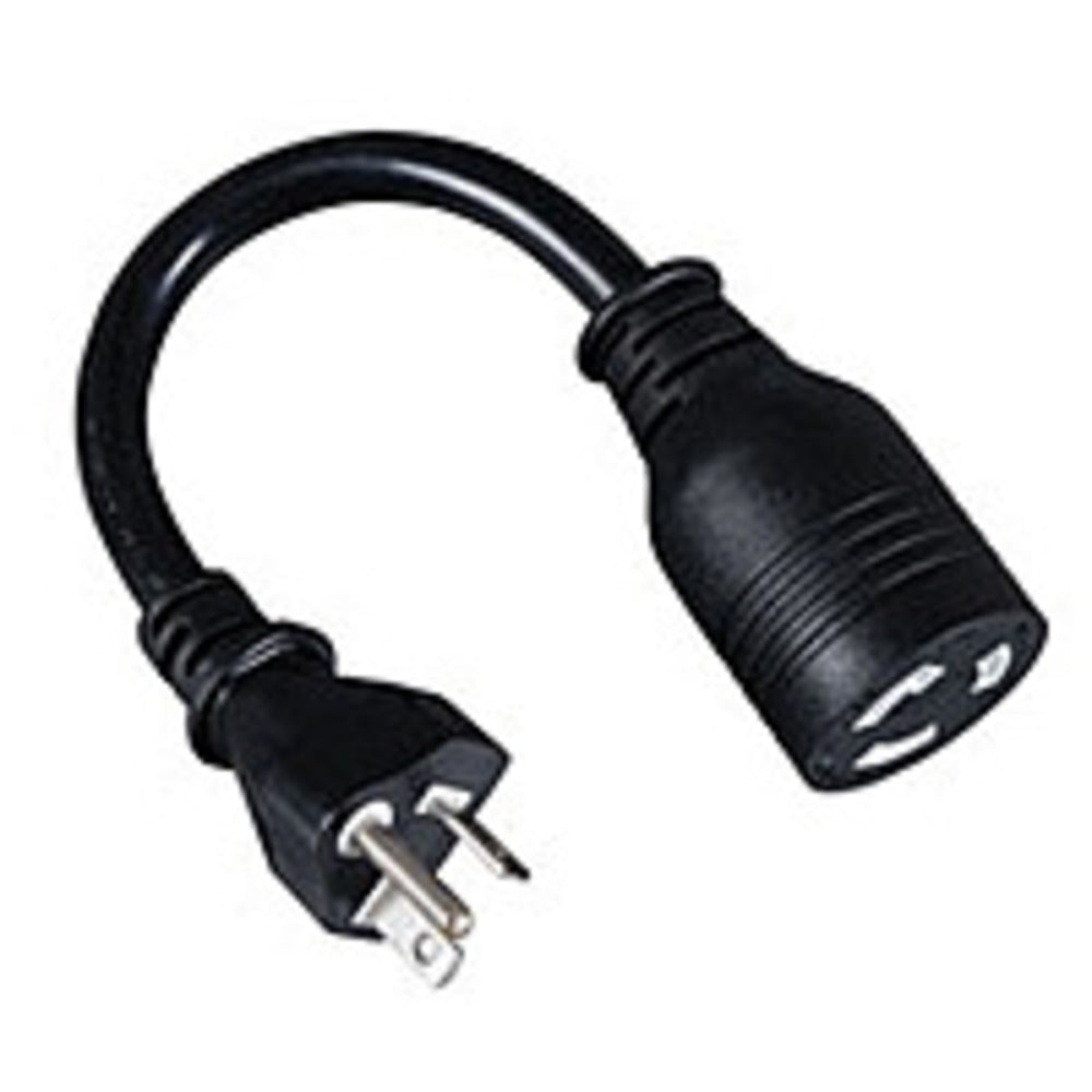 Tripp Lite P044-06I NEMA-5-20P to NEMA-L5-20R 0.5 Feet Power Adapter Cable - Black