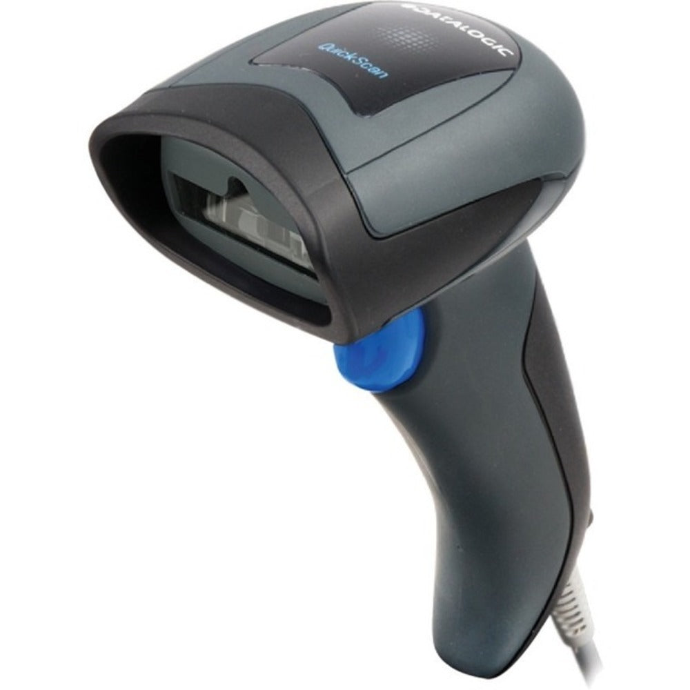 Datalogic QuickScan I QD2131 Handheld Barcode Scanner Kit - Cable Connectivity - 270 scan/s - 1D - Imager - Black