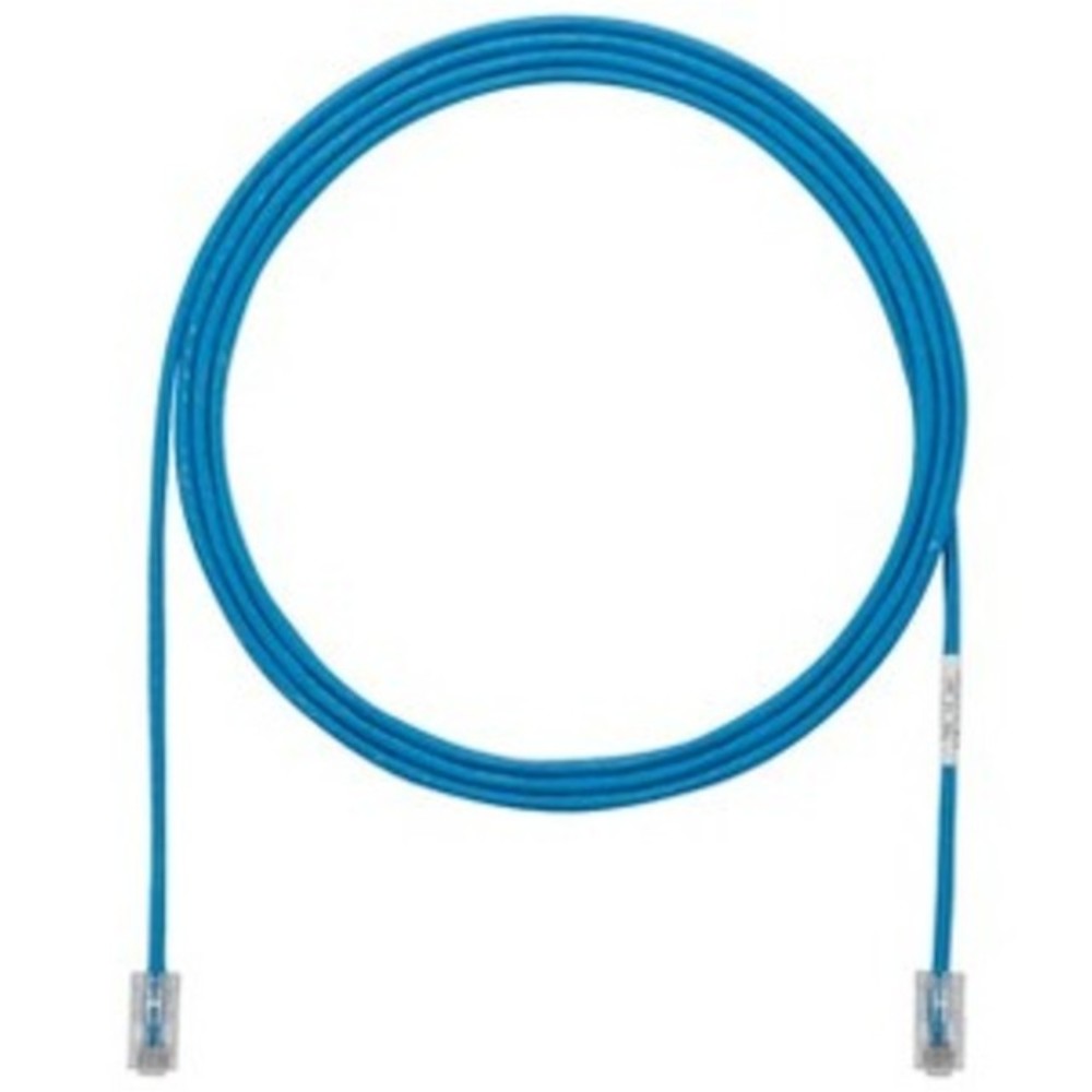 Panduit Cat.5e UTP Patch Network Cable - 10 ft Category 5e Network Cable for Network Device - First End: 1 x RJ-45 Male Network - Second End: 1 x RJ-45 Male Network - Patch Cable - 28 AWG - Blue - 1 Pack