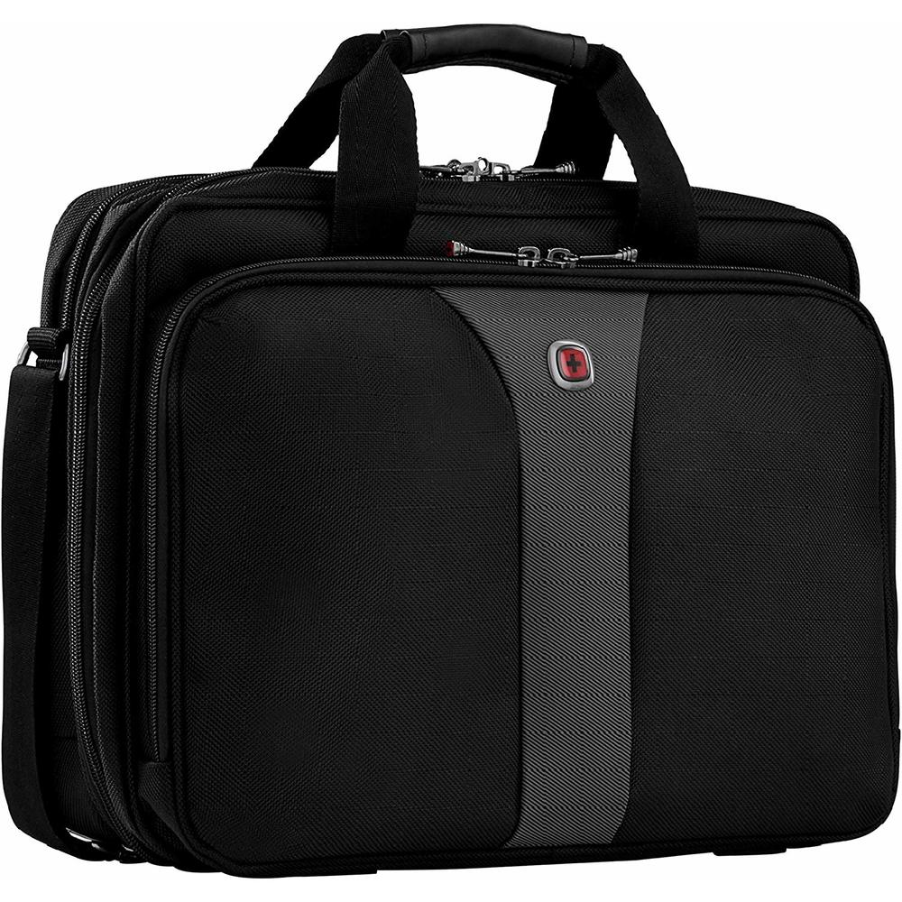 Swissgear Wenger WA-7652-14F00 Legacy Gusset Bag for 15.6-inch Laptop - Black