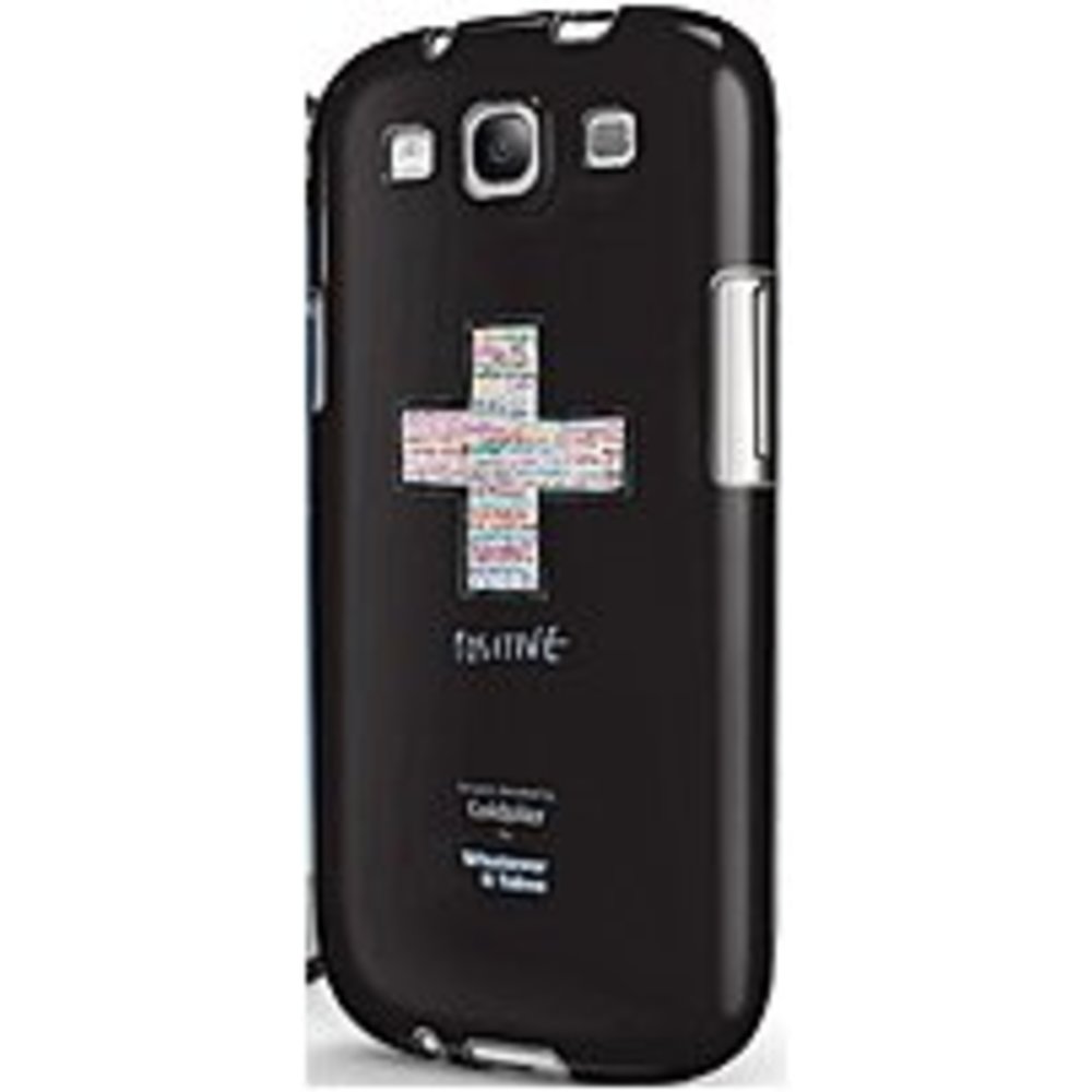 Symtek Whatever It Takes WUS-GS3-GCP01 Premium Gel Shell for Samsung Galaxy S III - Coldplay Black