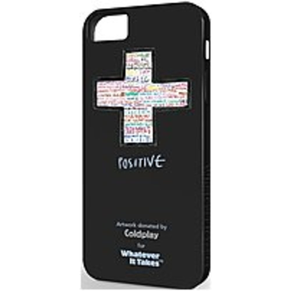 Symtek WUS-IP5-GCP01 Whatever It Takes Coldplay Case for iPhone 5 - Black