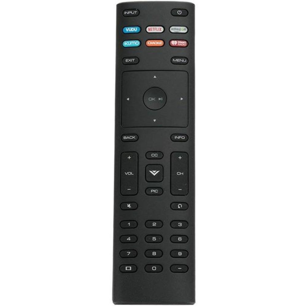 Vizio XRT136 Remote Control for P55-F1, P65-F1, P75-F1, D24f-F1, D43f-F1, D50f-F1, E65-E1 Smart TV - 2 x AAA Battery Required